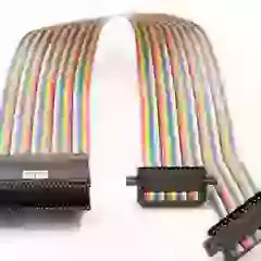 48pin 0.6in Knife Edge Test Clip and Cable with 25way D Plug